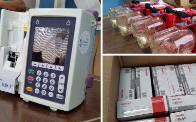 GIBH donates medical equipment to GMH