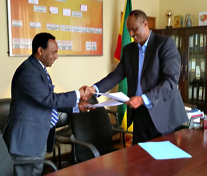 GIBH signed a Memorandum of Understanding (MOU) with the Addis Ababa City Health Bureau