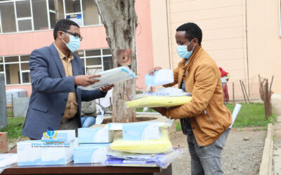 GIBH delivers PPE to three hospitals in Ethiopia.